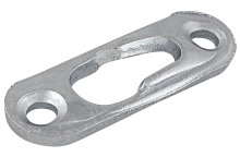 Hektebeslag 43 x 15 mm  - 4 stk.